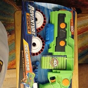 Decimator Blaster - Green and Orange